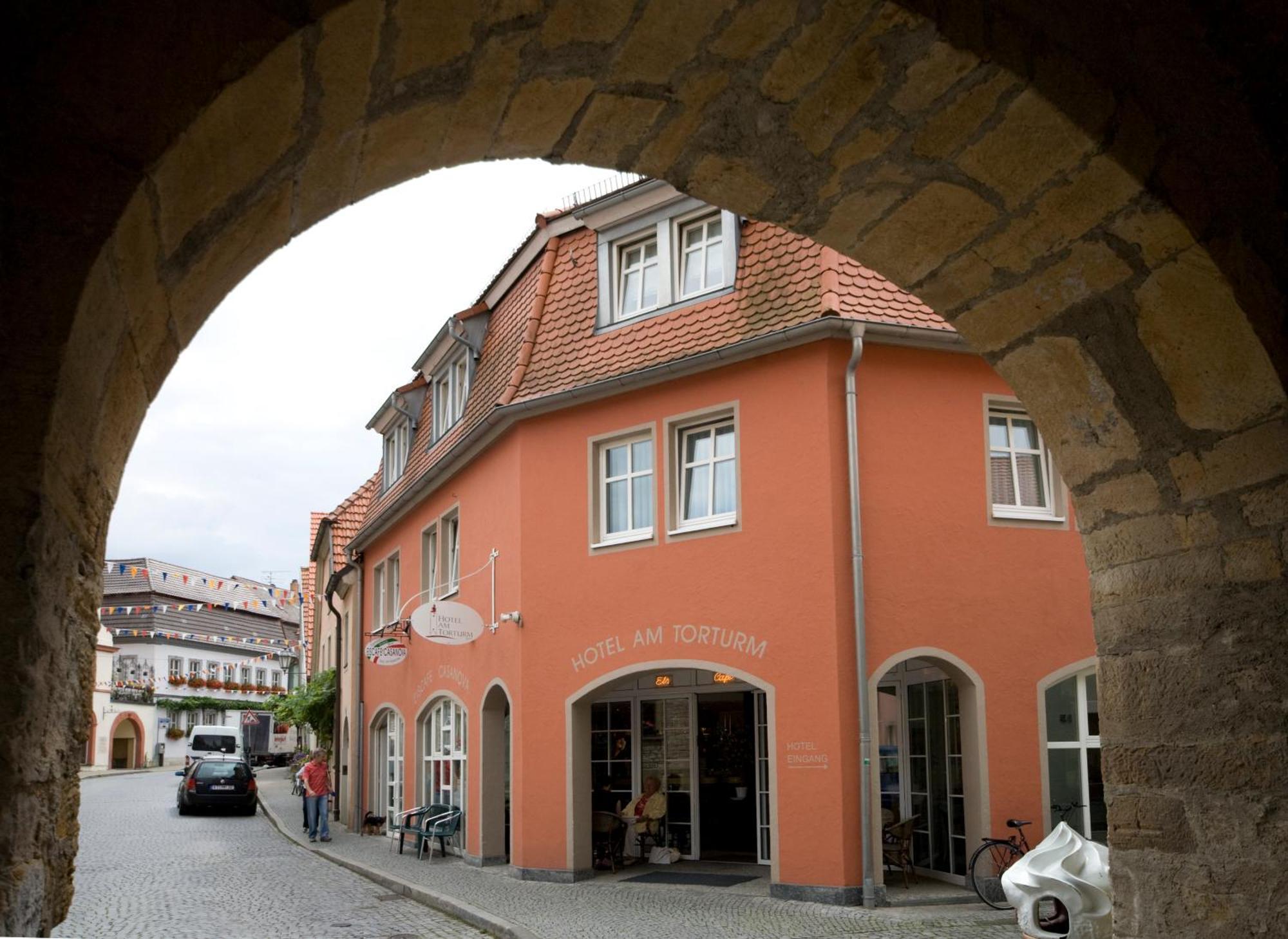 Hotel Am Torturm Volkach Exterior foto